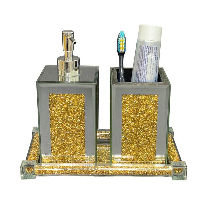 Ambrose Exquisite dreiteiliges Badezimmer-Set für den Großhandel von Amazing Rugs