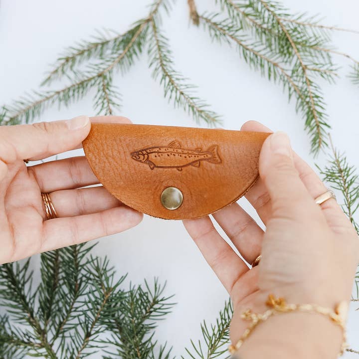 Aura Design Co. - Wholesale Cord Holder - Leather Cord Taco - Cord Organizer1