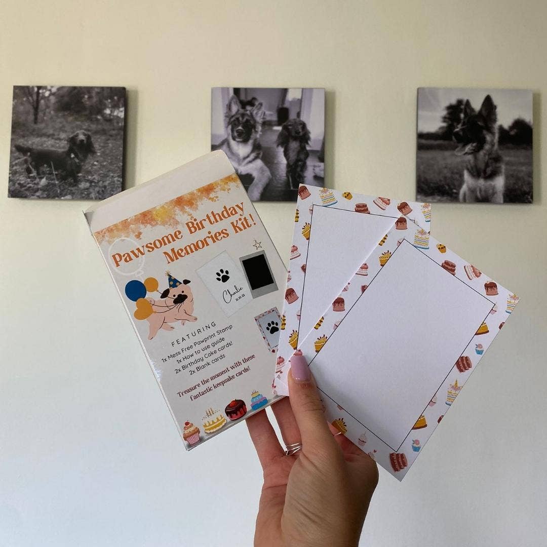 Paw Prints – wholesale DIY craft kit – Pet Paw Print Kits: Cats, Dogs, Puppy, Guinea Pig, Rabbit14