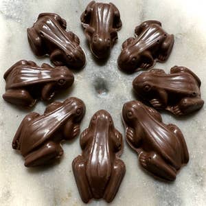 Charming Chocolate Frogs : Chocolate Easter Frog