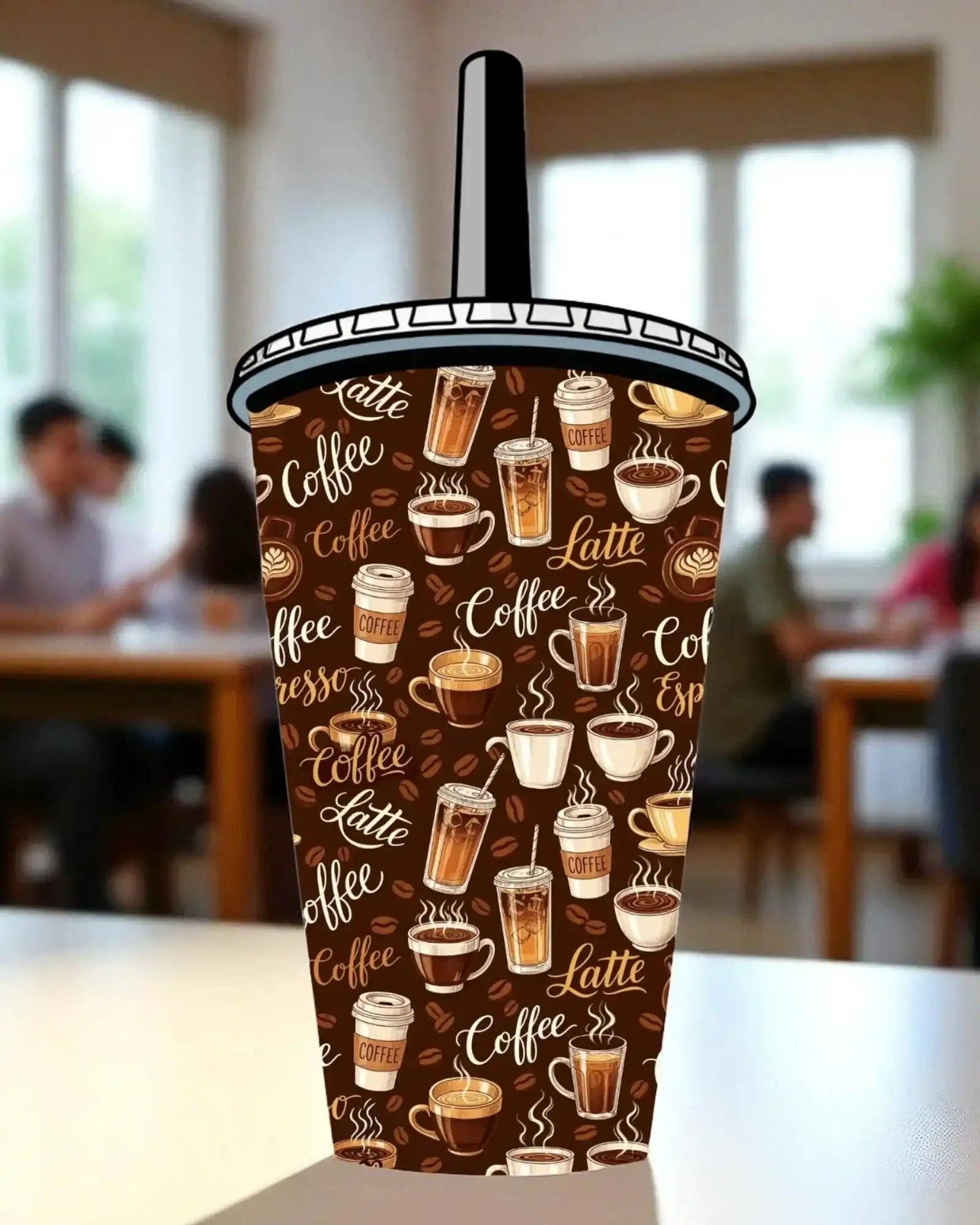 Sip Sleeves ~ Insulated Cup Sleeves and Drink Accessories - Wholesale Drink Huggers & Koozies - 20 OZ Coffee Cafe Insulated Cup Cover Sip Sleeve Fits 20-32 OZ Cups1