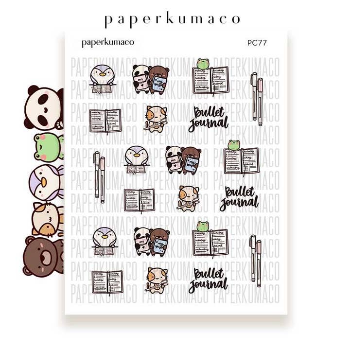 Bullet Journal Squad Sheet for wholesale by Paperkumaco