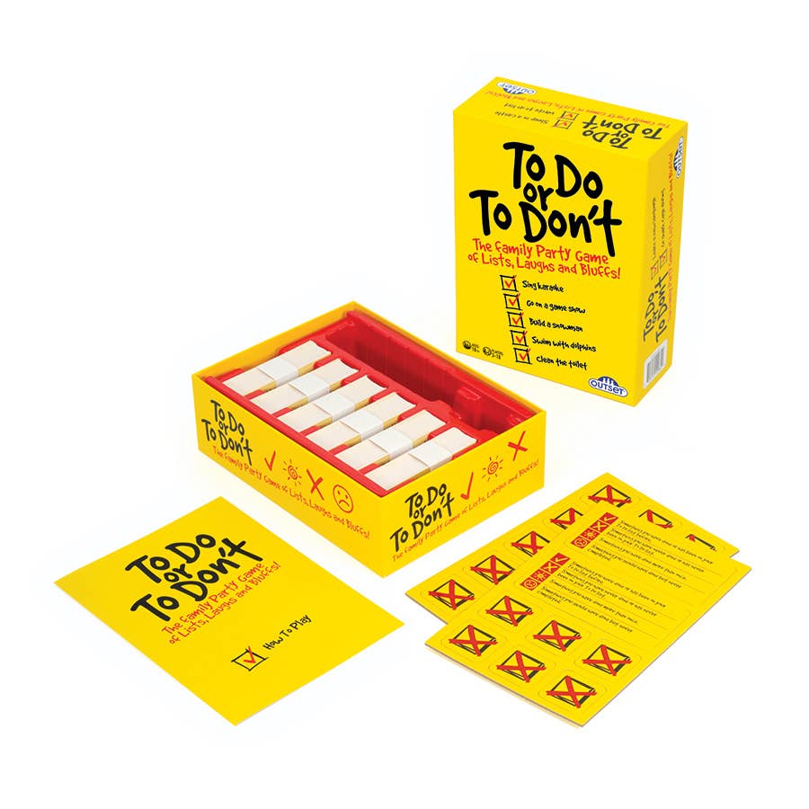 Outset Games and Cobble Hill Puzzles - Wholesale Card Game - To Do or To Don't Game2