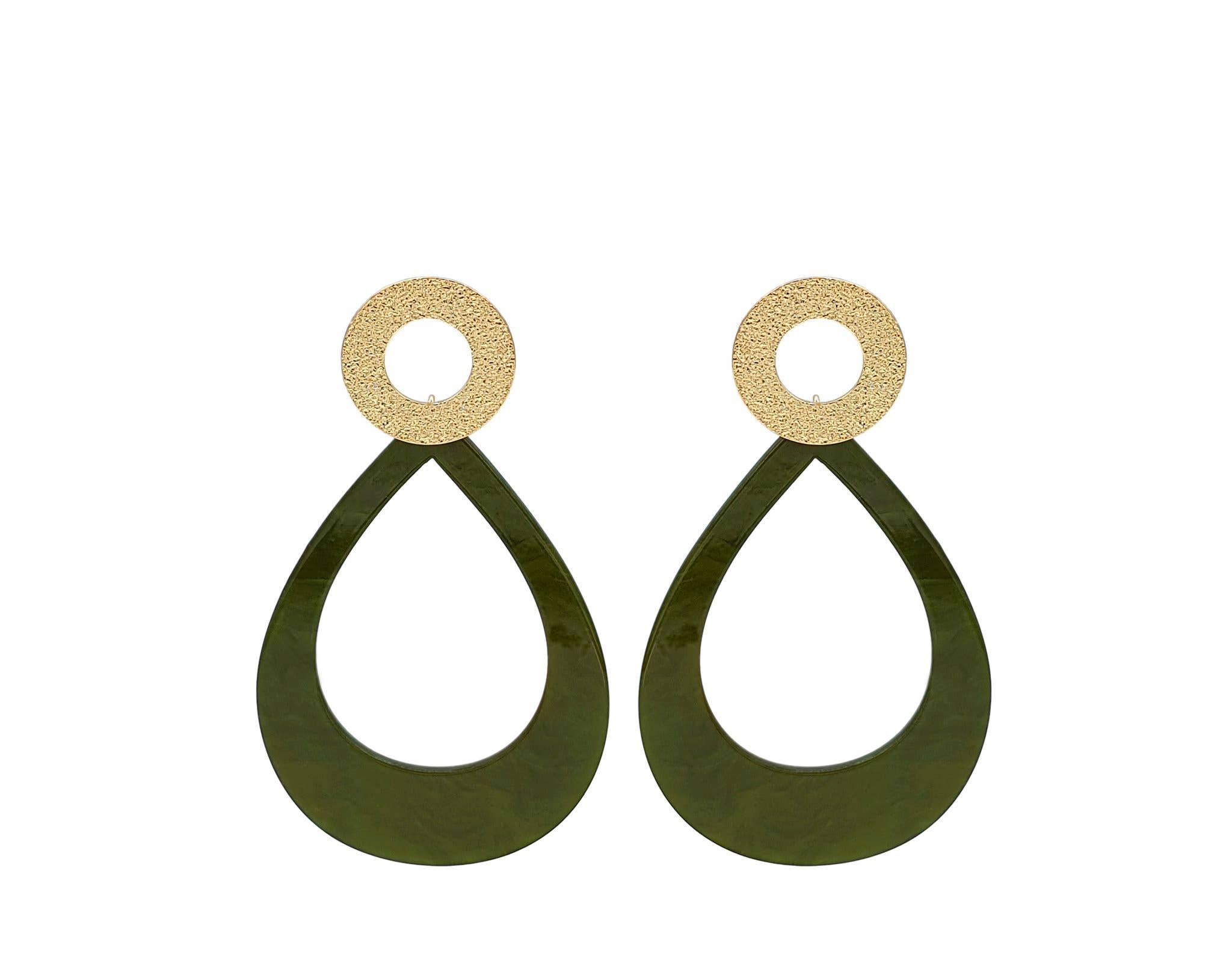 Resina oro esmeralda para venta al por mayor de TABOO Sieraden