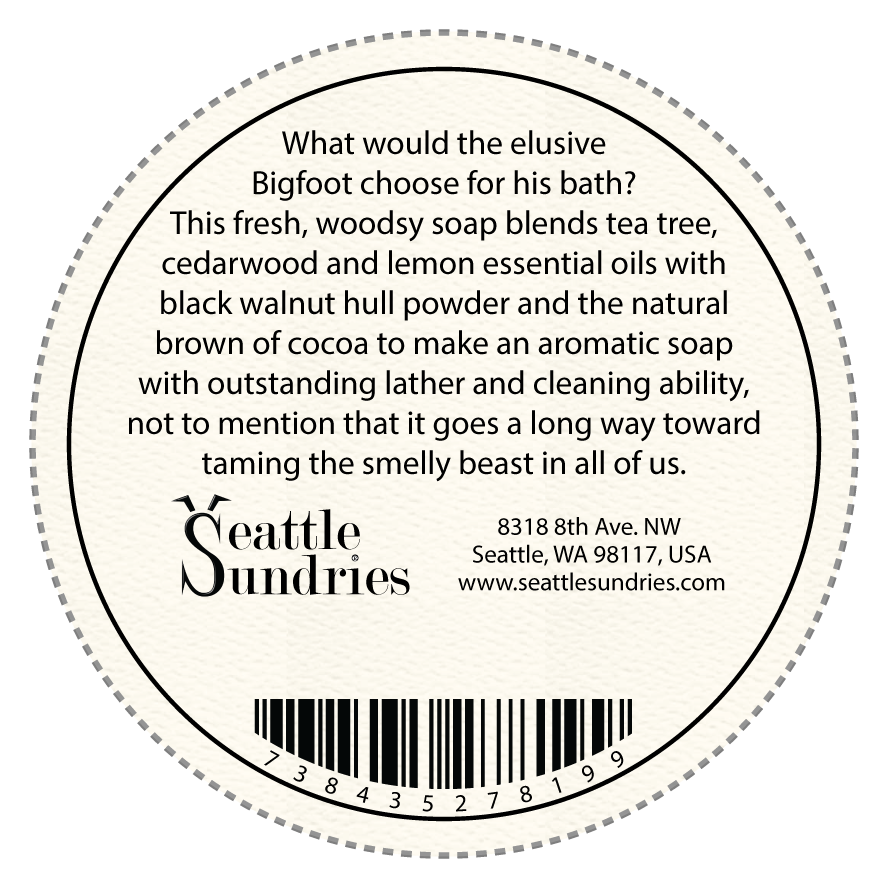 Seattle Sundries - Wholesale Bar Soap - Sasquatch Soap®3