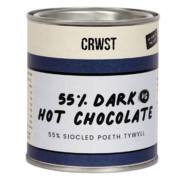 55% Dark Hot Chocolate (190g) for wholesale by Crwst