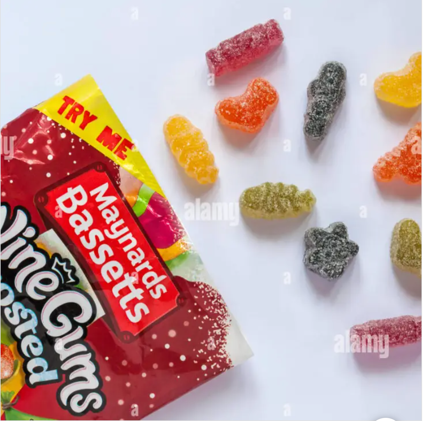 Wholesale Maynards Bassetts Wine Gum Juicies 12x130g for your store Faire