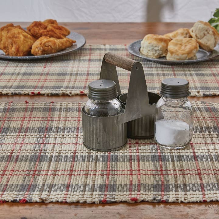 Norwood Caddy with Glass Salt & Pepper for wholesale by Park Designs