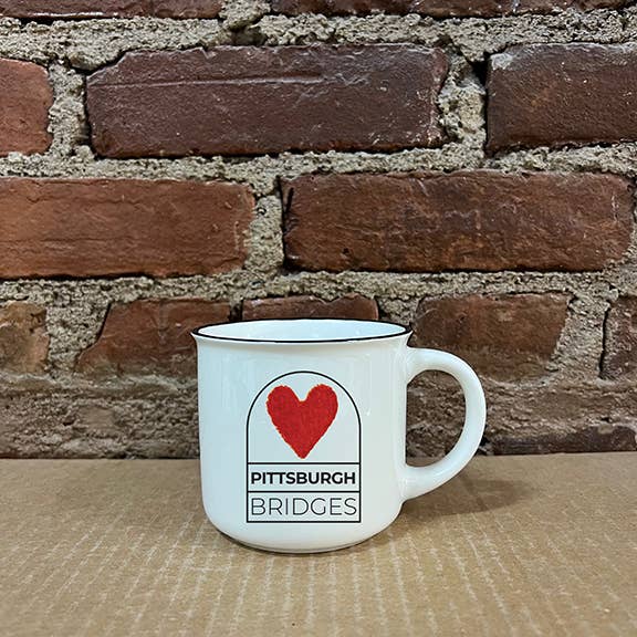 B.Berish - Wholesale Coffee Mug - 13oz Ceramic Camper Mug Custom Window Dressing Design. 2