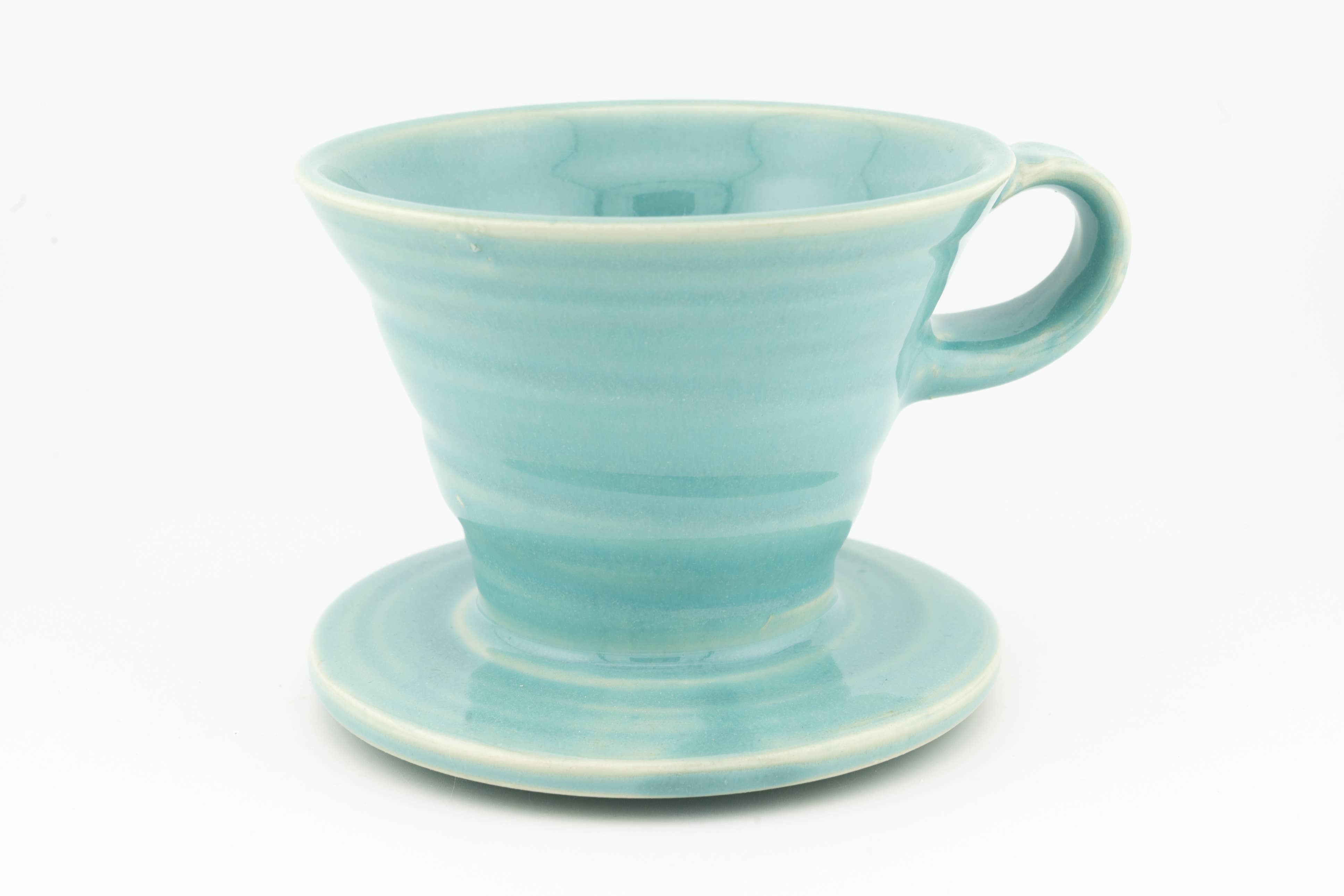 Swan City Ceramics - Wholesale Pour Over & Dripper - V60 Coffee Pour Over/ Dripper, Handmade Ceramic4