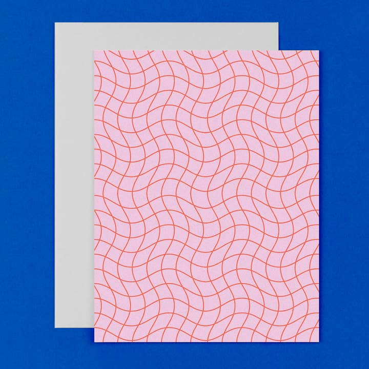 My Darlin' - Vendita all'ingrosso Biglietti di auguri generici - Space Time Checks - Set di biglietti di auguri vuoti con motivo assortito1