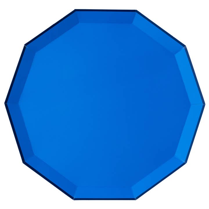 PALISADES BLUE SIGNATURE LARGE PLATES for wholesale by Bonjour Fête