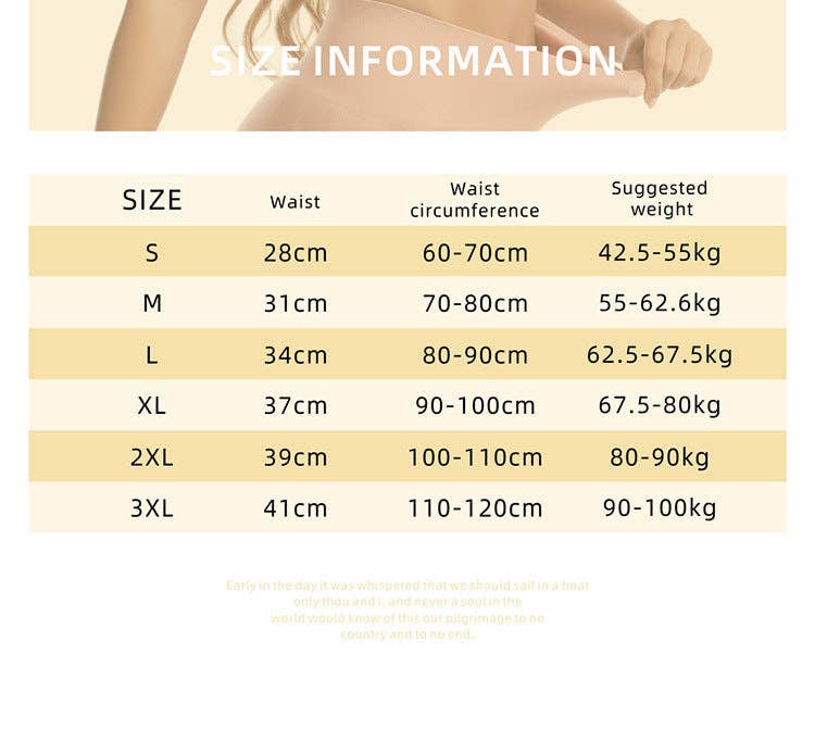 VIGOR - Vendita all'ingrosso Intimo modellante - Donna - Controllo della pancia sottile regolabile a vita alta senza cuciture Enhance Hi15