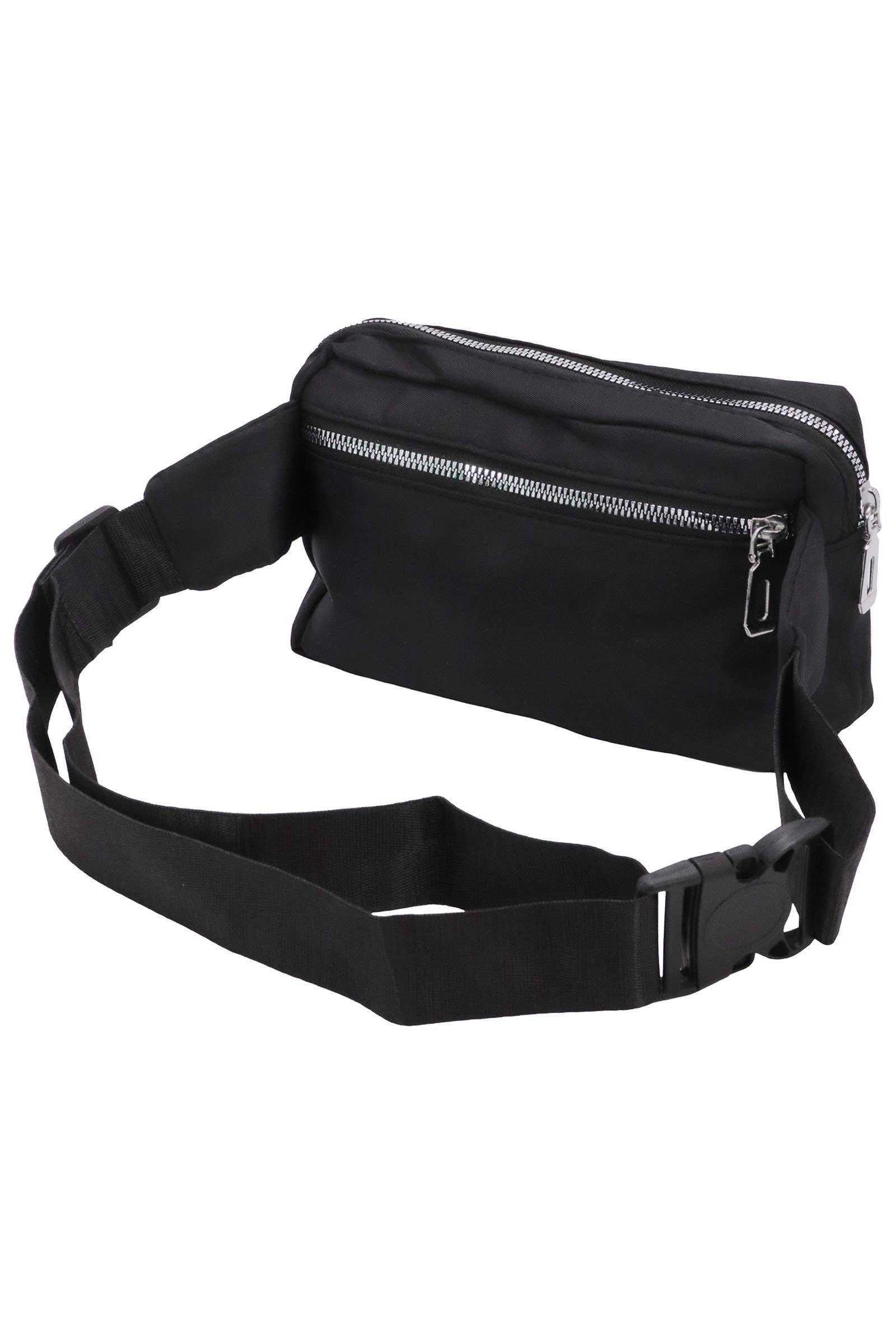 ASSORTED Minimal Matte Solid Belt Bum Fanny Pack for wholesale on Faire2