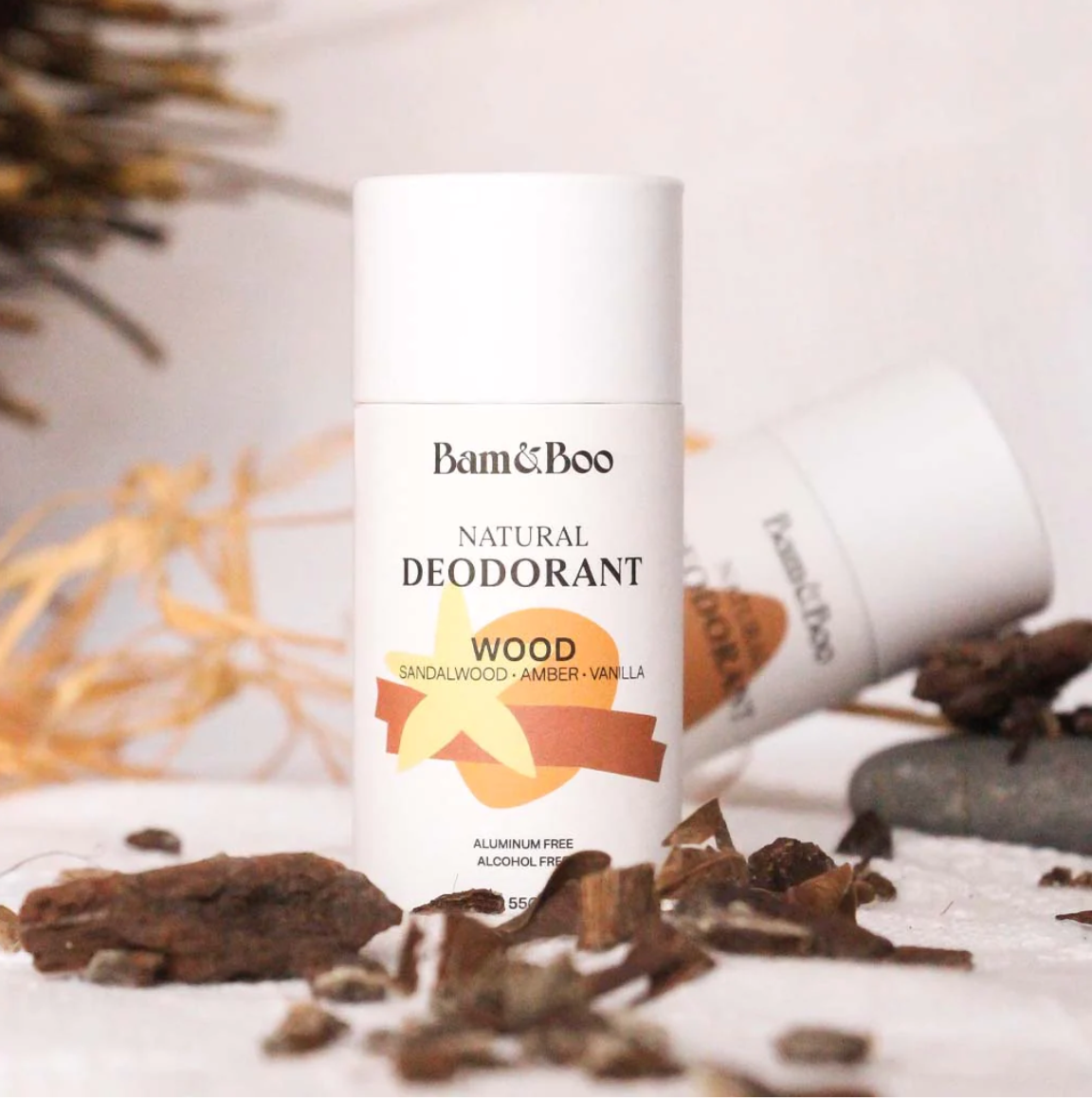 BAMandBOO - Wholesale Deodorant - Unisex - Regular Natural Deodorant Sandalwood, Amber & Vanilla2