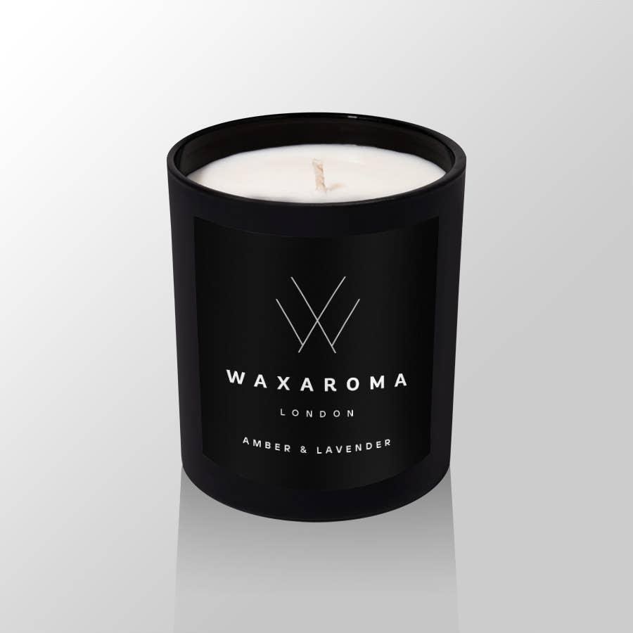 Waxaroma LDN - Venta al por mayor Velas en tarros - Vela ámbar y lavanda2