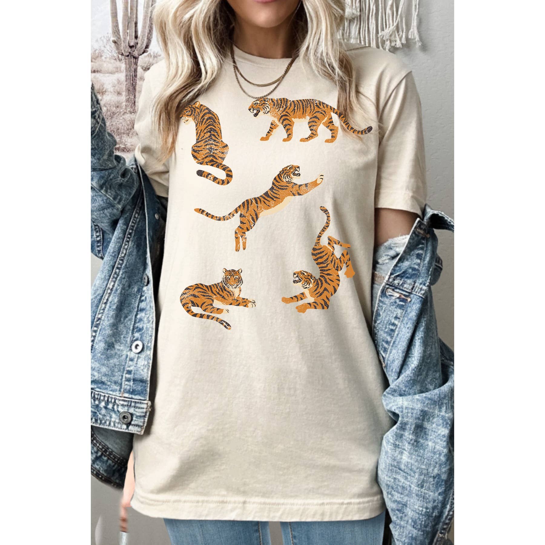 Amused by Blue - Wholesale Screen Printed T-Shirt - Women's - 5 TIGERS8