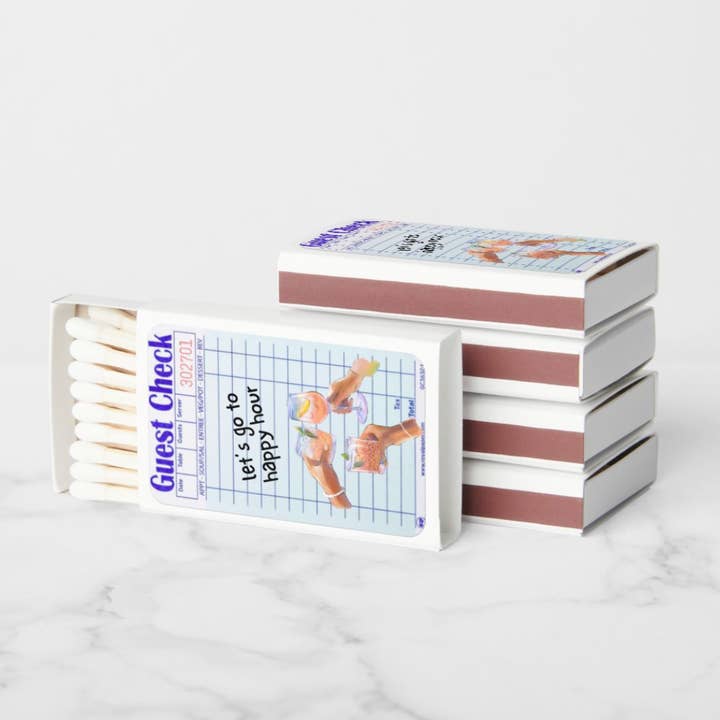 Electric Feels Company - Wholesale Matches - Happy Hour Match Box1