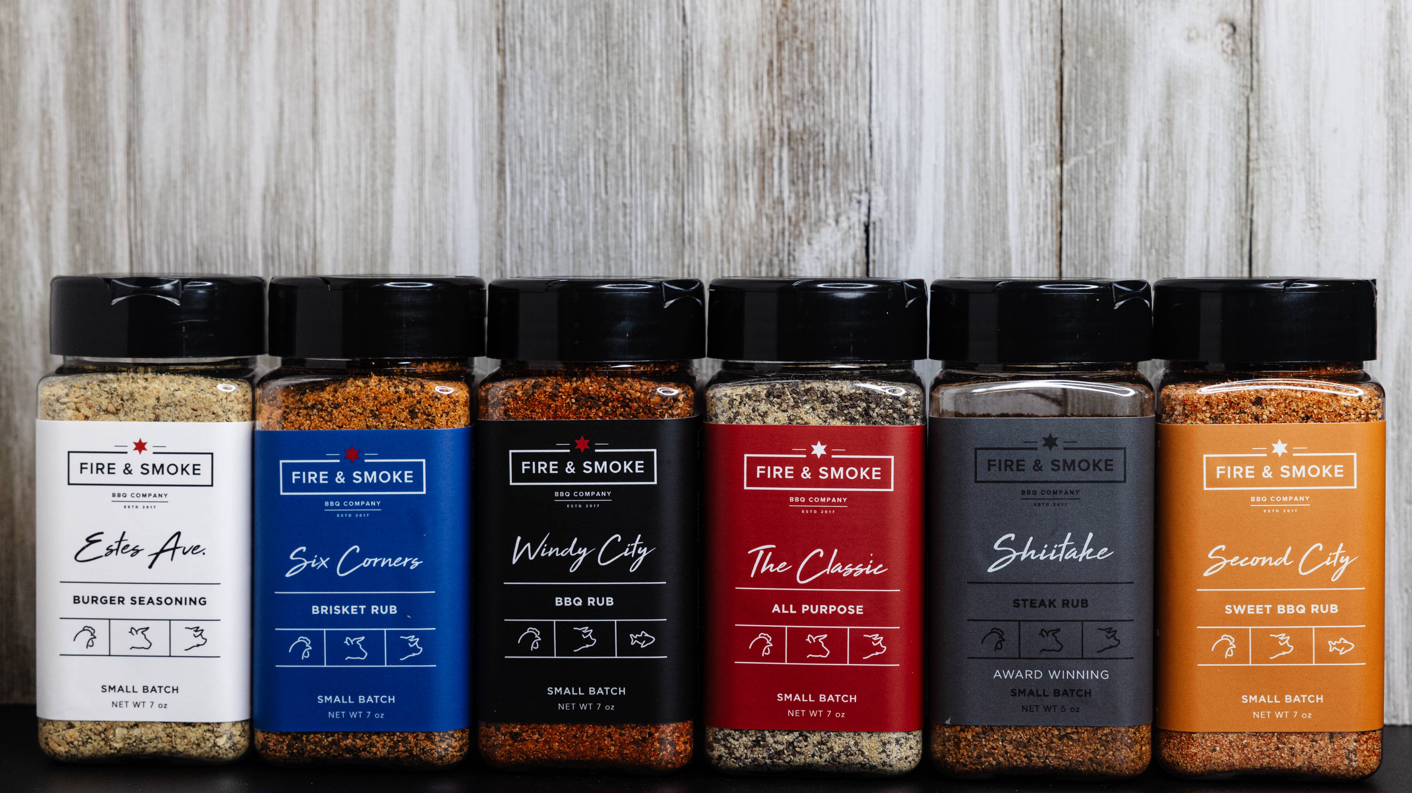 Fire & Smoke BBQ Company - Wholesale Rub - Windy City3