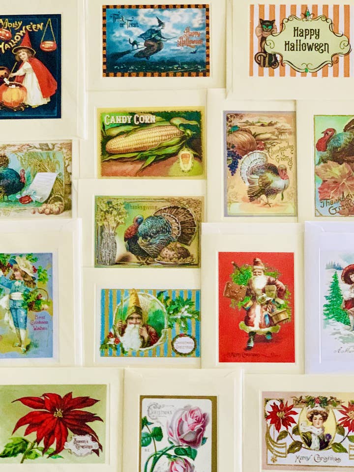 Paquete de tarjetas de felicitación de otoño/invierno para venta al por mayor de ELLegant Creations, LLC