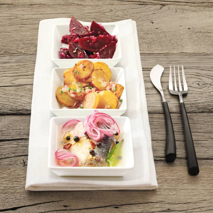 250°C Aperitif Serving Plate/Lid Square *2-3MO Lead Time for wholesale by ASA Selection