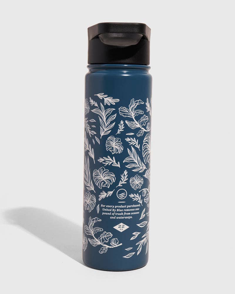 United By Blue - Wholesale Water Bottle - Insulated Steel Bottle 22 Oz.17