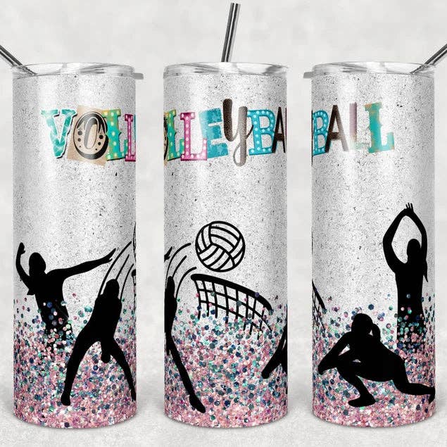 Volleyball-Mädchen | Tumbler für den Großhandel von Designs by Robyn
