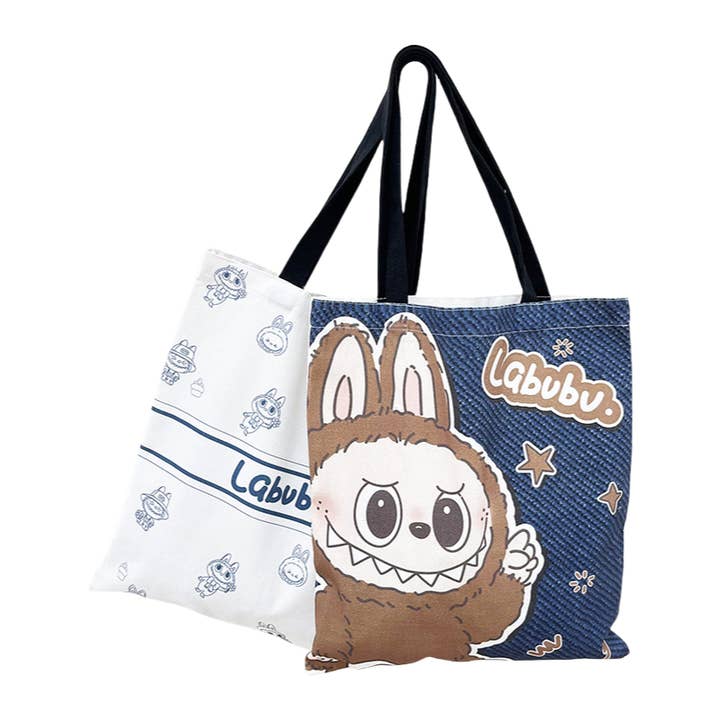 Auraquise - Wholesale Tote Bag - Kids - Girls Double-sided Printed Canvas Tote Bag Shoulder Portable1
