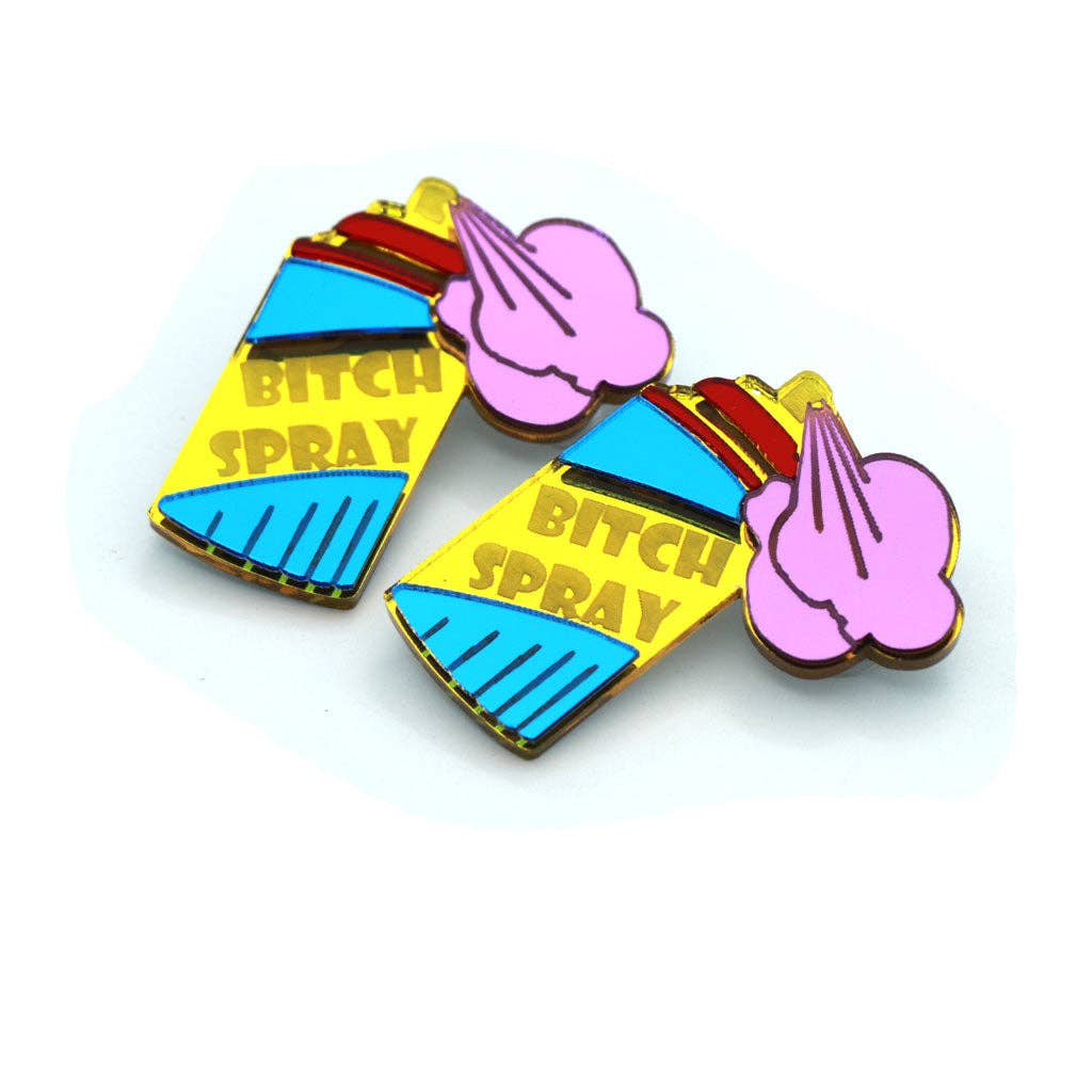 Funk Da Queen - Wholesale Knopjes/oorstekers - Bitch Spray oorbellen2