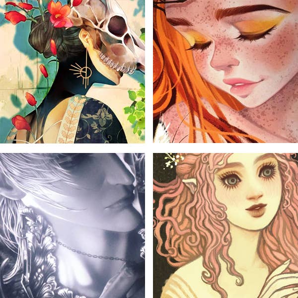 Black Fox Press - Wholesale Arts & Entertainment - The Enchanted Forest Fantasy Art Book5