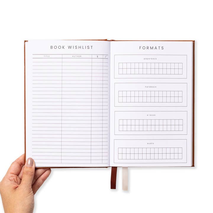 Linda Tong Planners - Wholesale Journal/Diary - Book/Reading Journal Light Blue