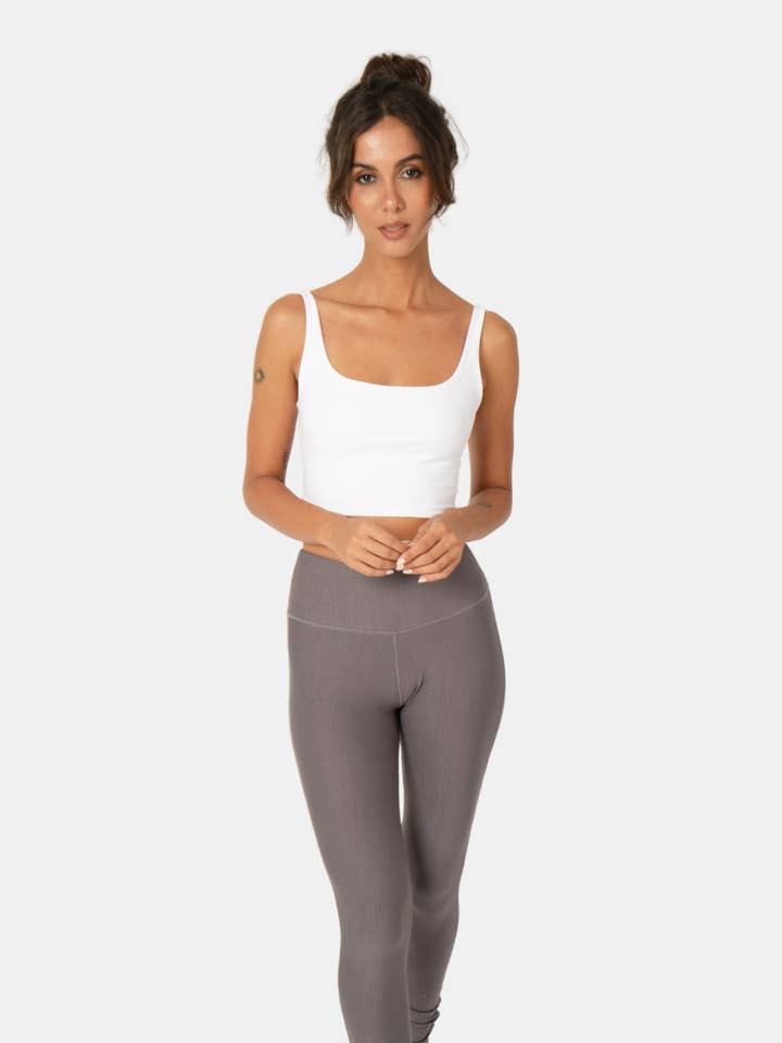 Hands To Hearts - Wholesale Athletic/Lounge Leggings - Women's - Cool Tech Long Leggings Slate1
