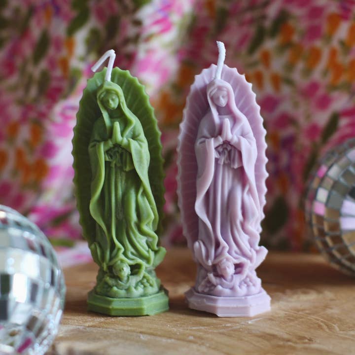 Virgin candle and other Purchase Wholesale vintage kleding. Free Returns & Net 60 Terms on Faire trending on Faire.
