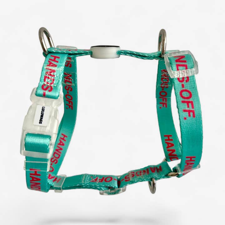 'Hands-Off' © Dog H-Harness for wholesale by Luluwags