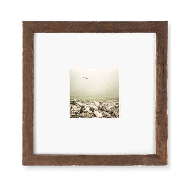 Wood and Stones Rialto Beach Analogs 10x10 Framed Print for wholesale by The Studio