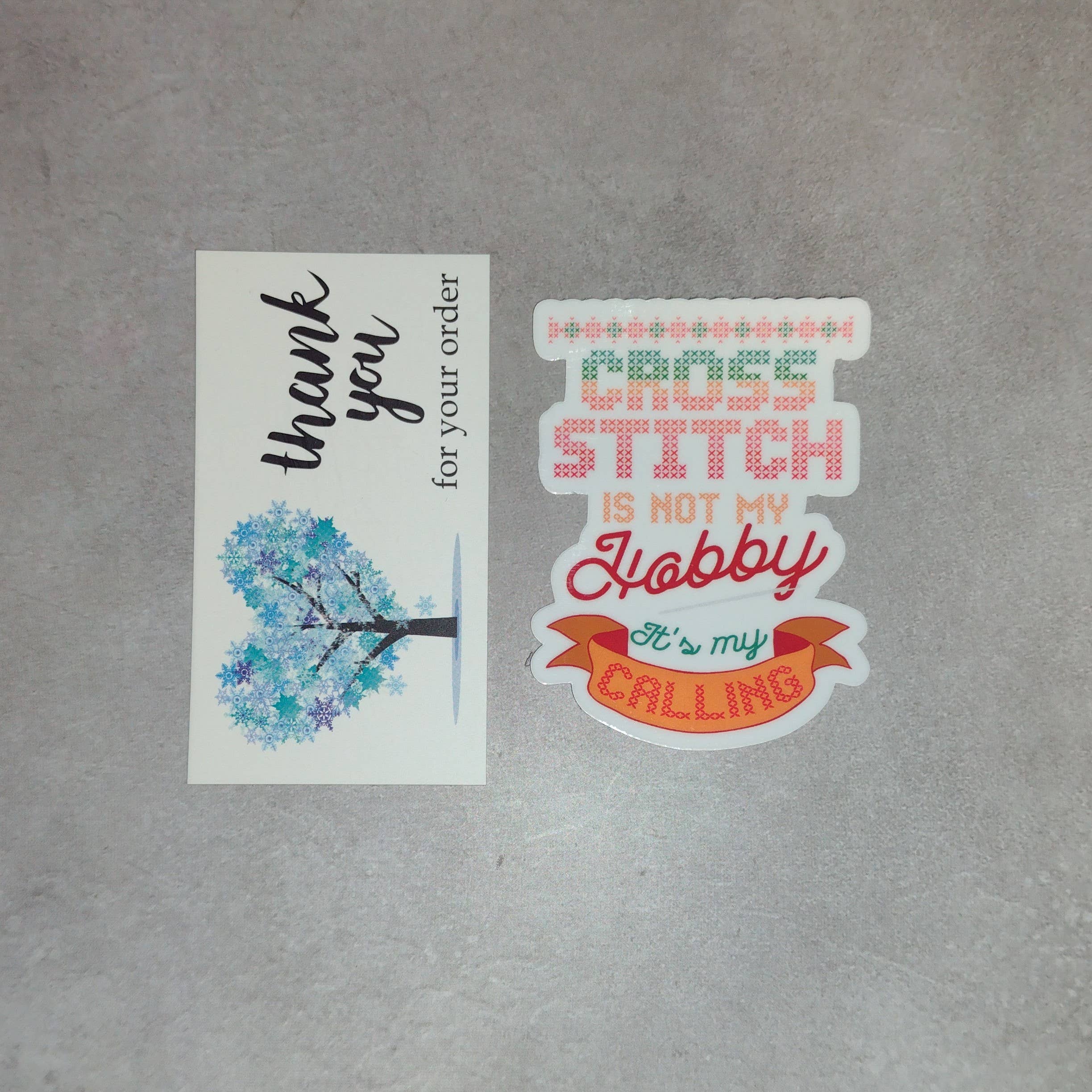 Dancing Dolphin Crafts - Wholesale Sticker - Cross Stitch Sticker | Cross Stitch Is Not My Hobby5