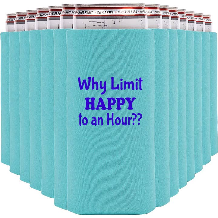 Funny Slim Can Coolers, Bachelorette Party Favor, Novelty for wholesale by Daisy Lane