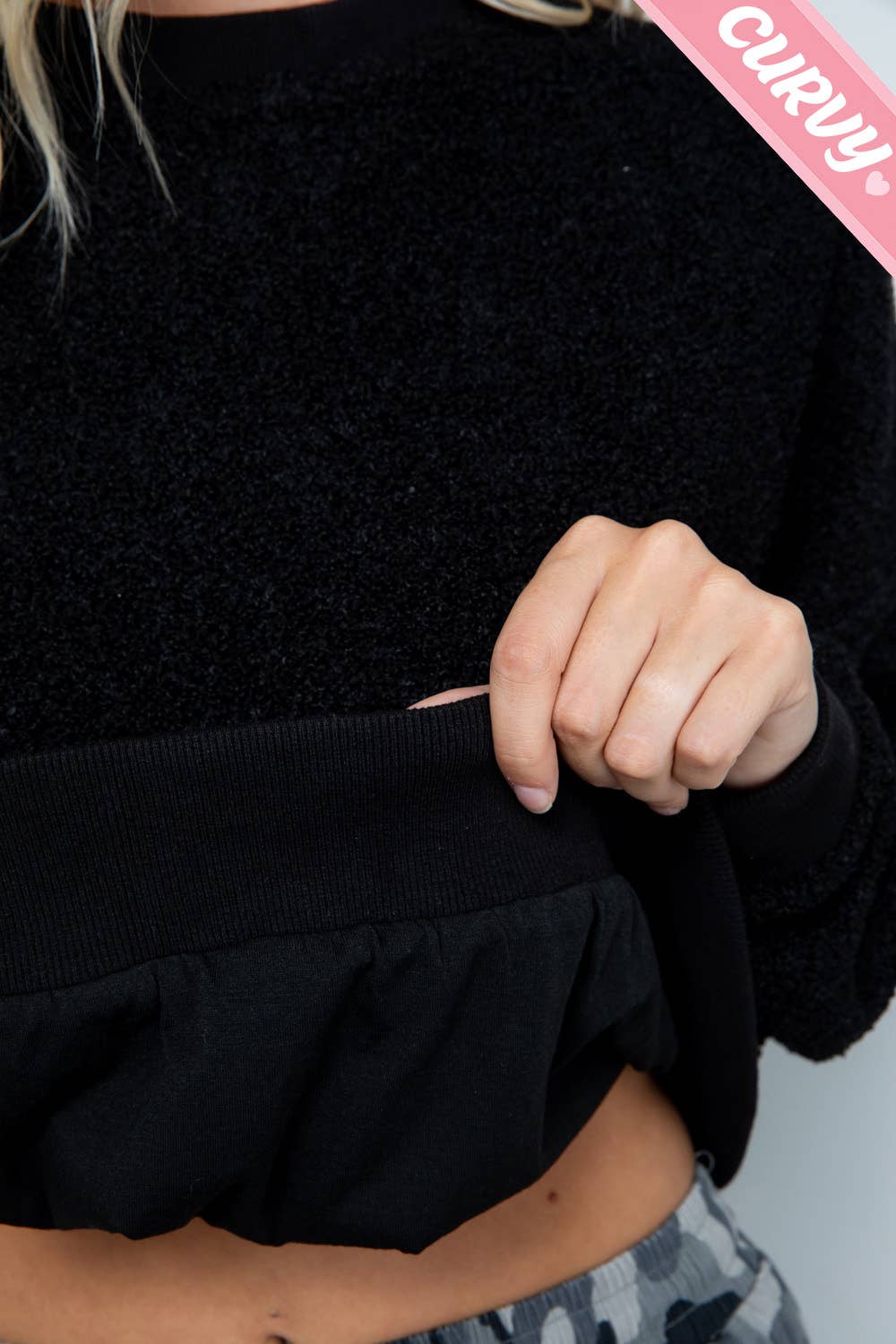 Sweet Lovely by Jen - Wholesale Knit Top - Women's - PLUS SIZE YOUR FAVORITE CASUAL KNIT TOP30