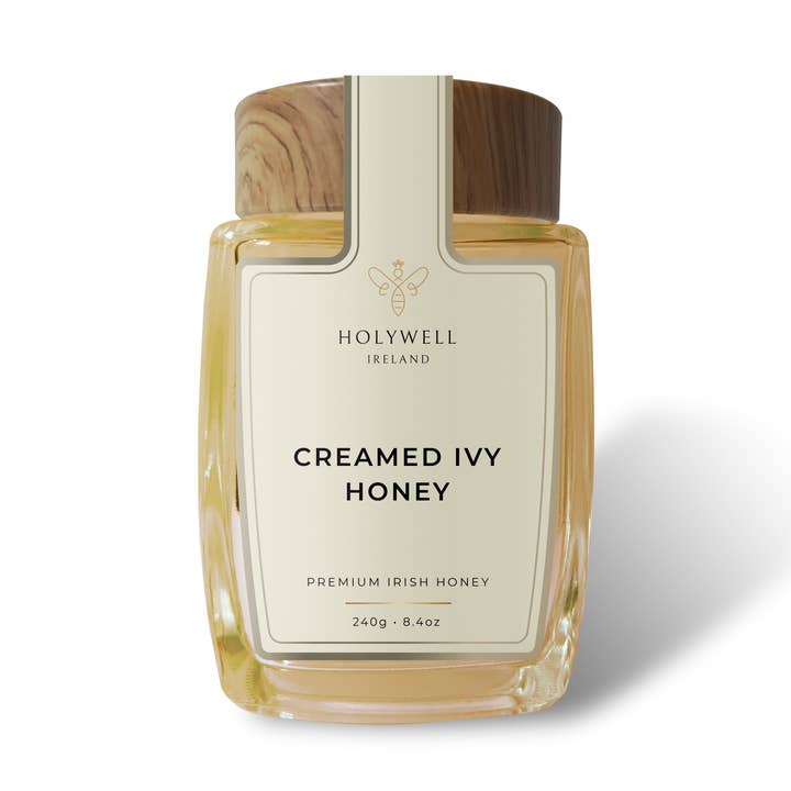 Creamed Ivy Honey for wholesale by Holywell Honey