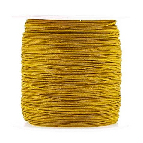 Mandala Crafts – wholesale Craft supplies – Mandala Crafts Nylon Satin Cord, Rattail Trim Thread for Chinese Knotting, Kumihimo, Beading, Macramé, Jewelry Making, Sewing2