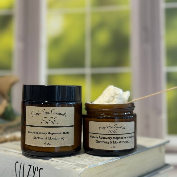 Suzy Spa Essentials - Wholesale Body Balm/Butter - Magnesium Butter- Lavender + Eucalyptus Muscle & Sleep Cream9