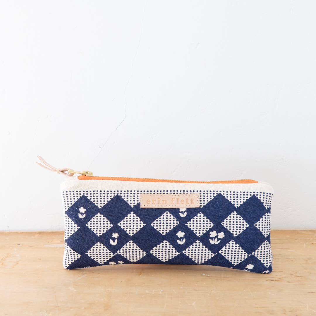 Erin Flett - Wholesale Pencil Case/Pouch - Checkered Quilt Pencil Bag15
