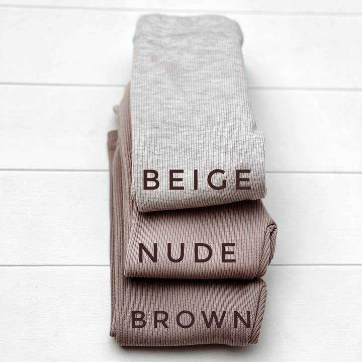 Ribbed Baby Leggings and other Purchase wholesale polyester spandex leggings. Free returns & net 60 terms on Faire trending on Faire.