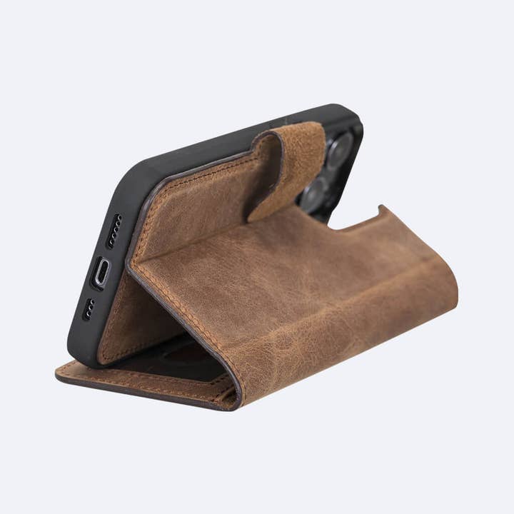 OXA LEATHER - Wholesale Phone Wallet - Unisex - iPhone 13 Pro Leather Wallet Case20