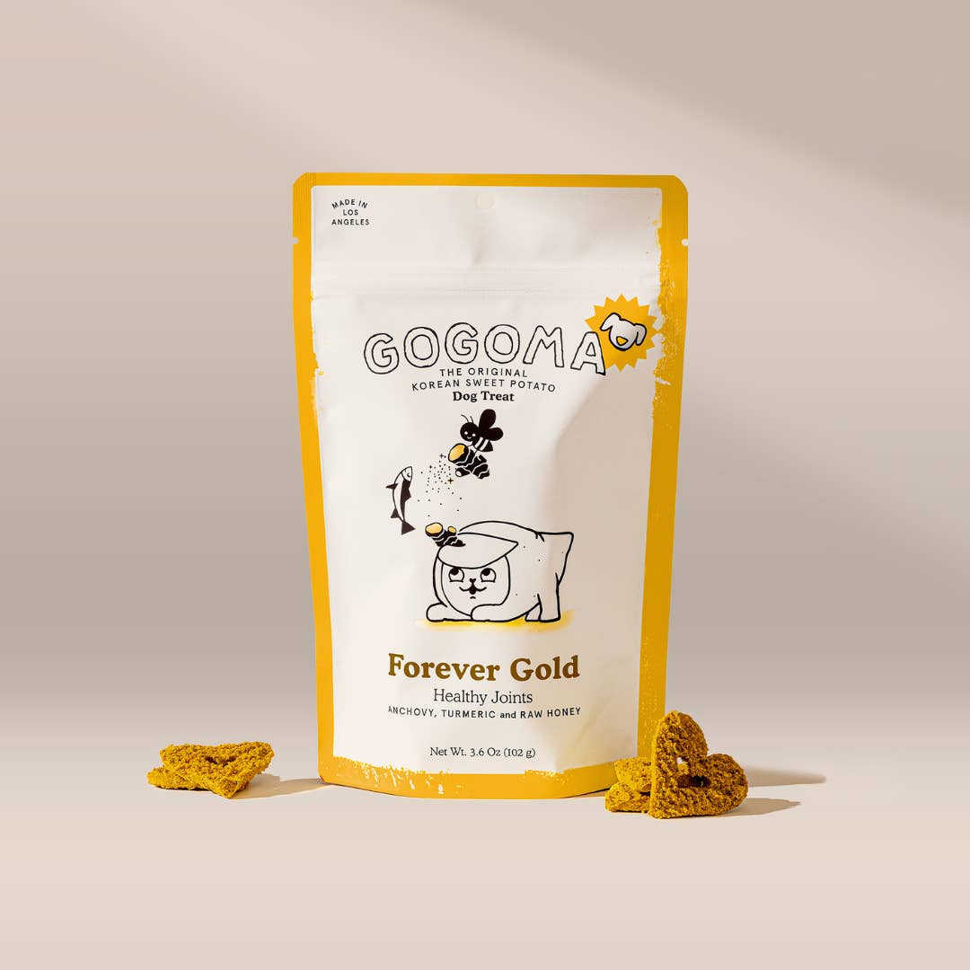 Gogoma - Wholesale Pet Treats - Dog - Turmeric + Anchovy Whole Food Dog Treat for Mobility