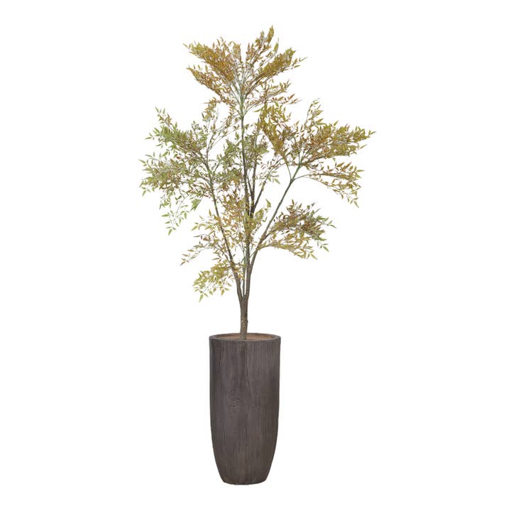 90"H Artificial Heavenly bamboo (nandina domestica) for wholesale by Vintage Home