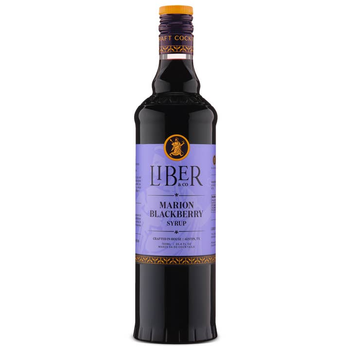 Sirop de mûres Marion pour la vente par Liber & Co.