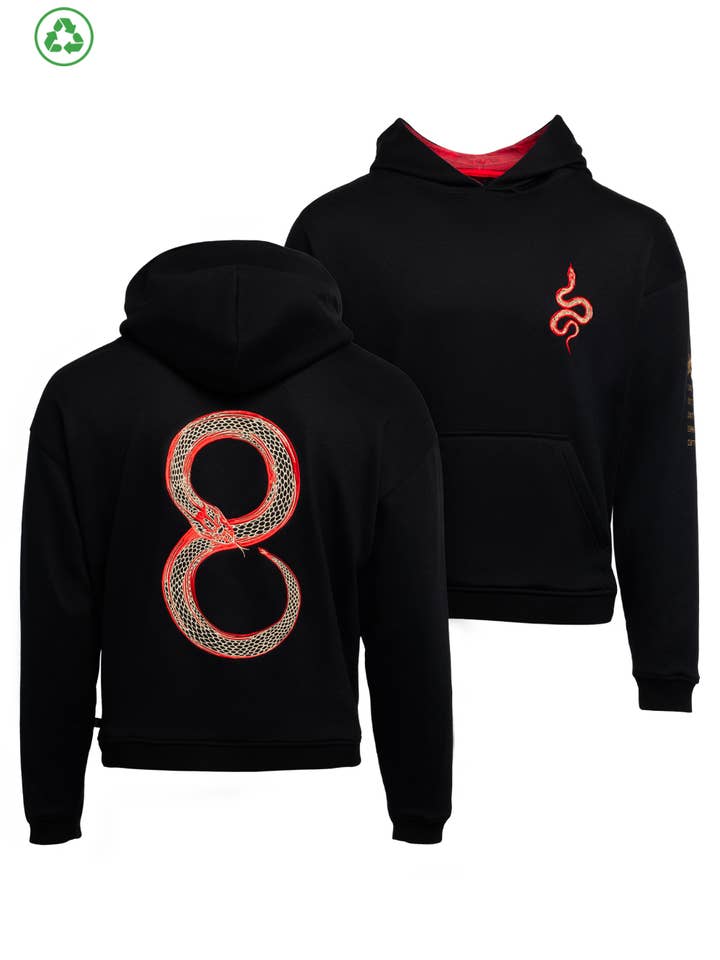Lunar New Year Snake Hoodie for wholesale by Society of Threads