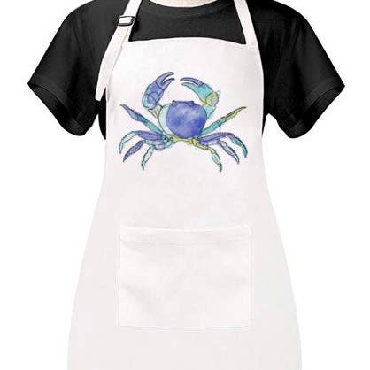 M Design Studio Gifts - Wholesale Apron - Blue Crab Apron1