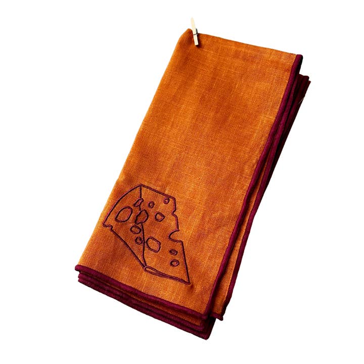 MÆGEN – wholesale Dinner & cloth napkin – Linen Blend Napkins - Cheese (Set of 2)